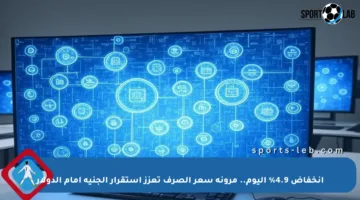 انخفاض 4.9% اليوم.. مرونة سعر الصرف تعزز استقرار الجنيه أمام الدولار